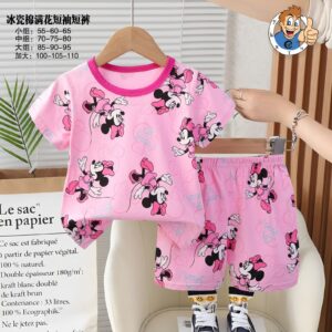 Pyjama coton Pink Mickey Mouse