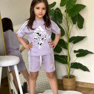 Pyjama adidas minnie mouse mauve