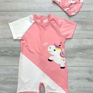 maillot unicorn pink