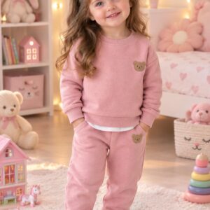 jokking fille rose 2 piéces