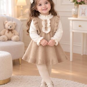 Robe beige créme