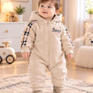 combinaison baby bear beige