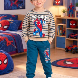Jokking spider-man garçon