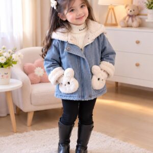 veste jean rabbit princesse