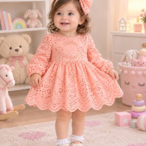Robe creuvette avec bondeau
